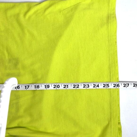 NWT Women's Minnie Loves Mickey Disney Neon Yellow T-Shirt Size L-XL - Picture 9 of 10